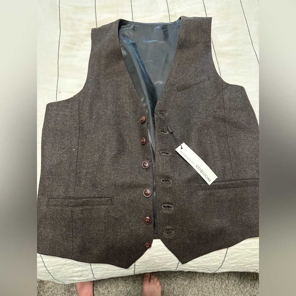 Tweed Vest